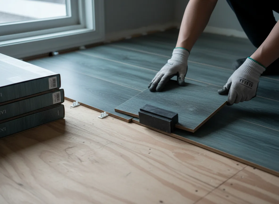 Luxury Vinyl Plank Installation company in Rosston, TX